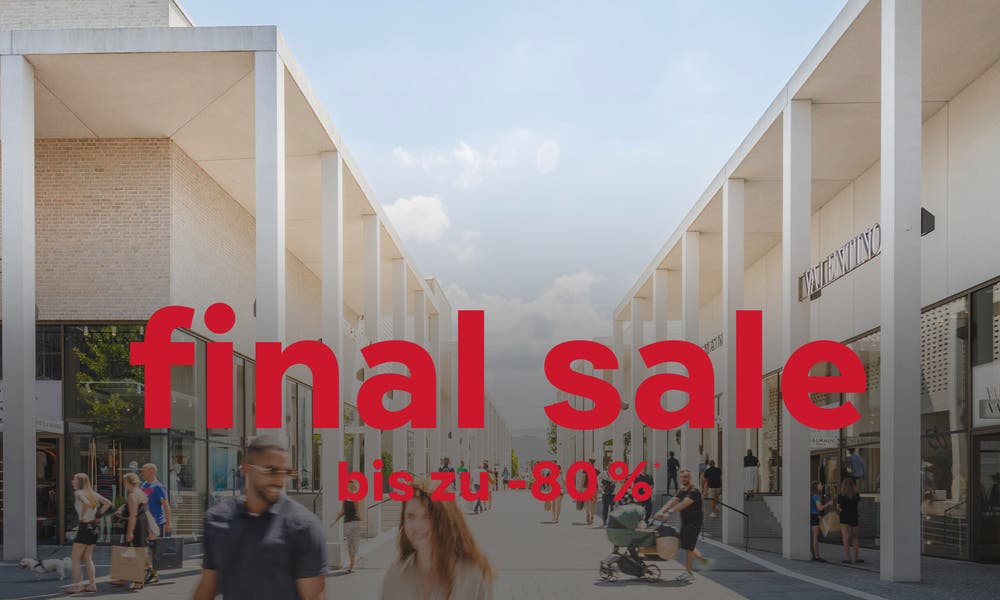 Final Sale bis zu -80%